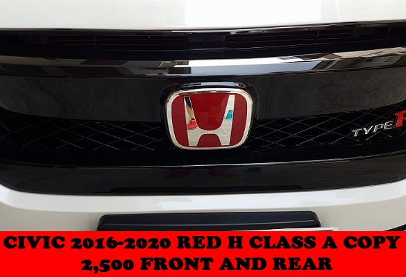 RED H CIVIC 2016-2020 